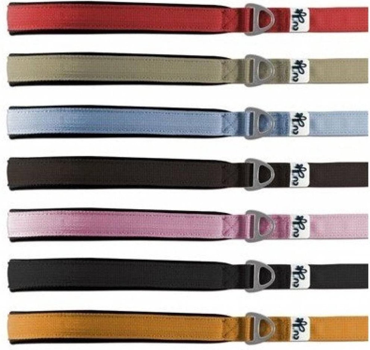 Curli Basic Nylon riem - 15 x 140 - Bruin