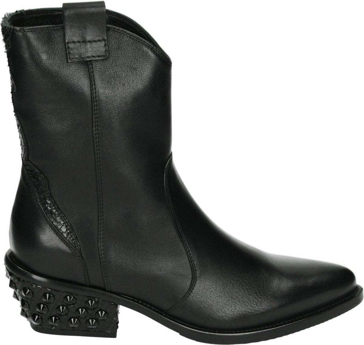 Donna Carolina 42.199.095 - Volwassenen Cowboylaarzen - Kleur: Zwart - Maat: 39.5