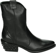 Donna Carolina 42.199.095 - Volwassenen Cowboylaarzen - Kleur: Zwart - Maat: 39.5