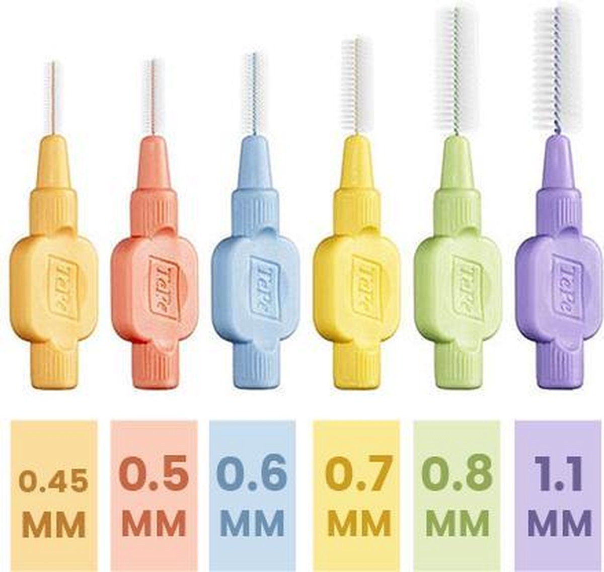 TePe Tandenragers Extra Soft 0.8 mm Lichtgroen - 25 stuks