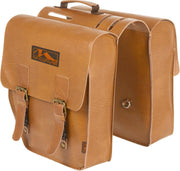 M-wave Dubbele Fietstas Amsterdam Double 15l Bruin