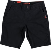 Superdry donkerblauw zacht slim fit chino short stretch twill katoen - Maat W28