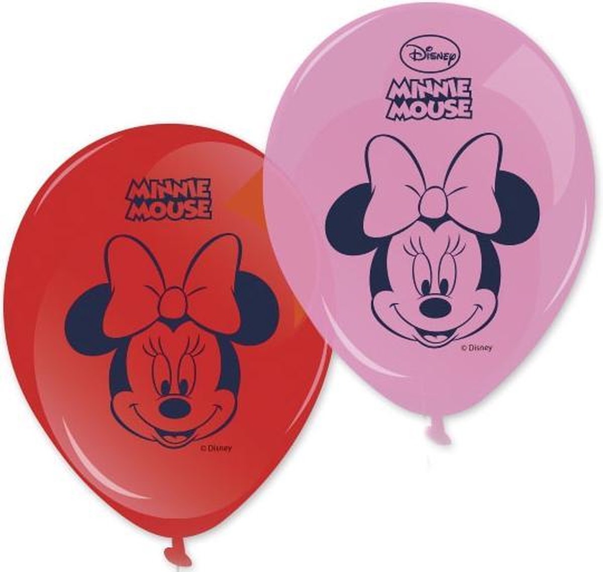 PROCOS - Set Minnie ballonnen 28 cm - Decoratie > Ballonnen