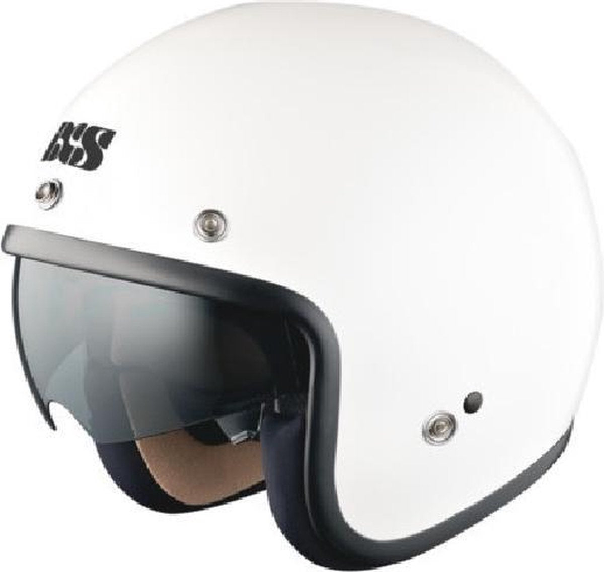 IXS HX 77 jethelm wit | Maat S