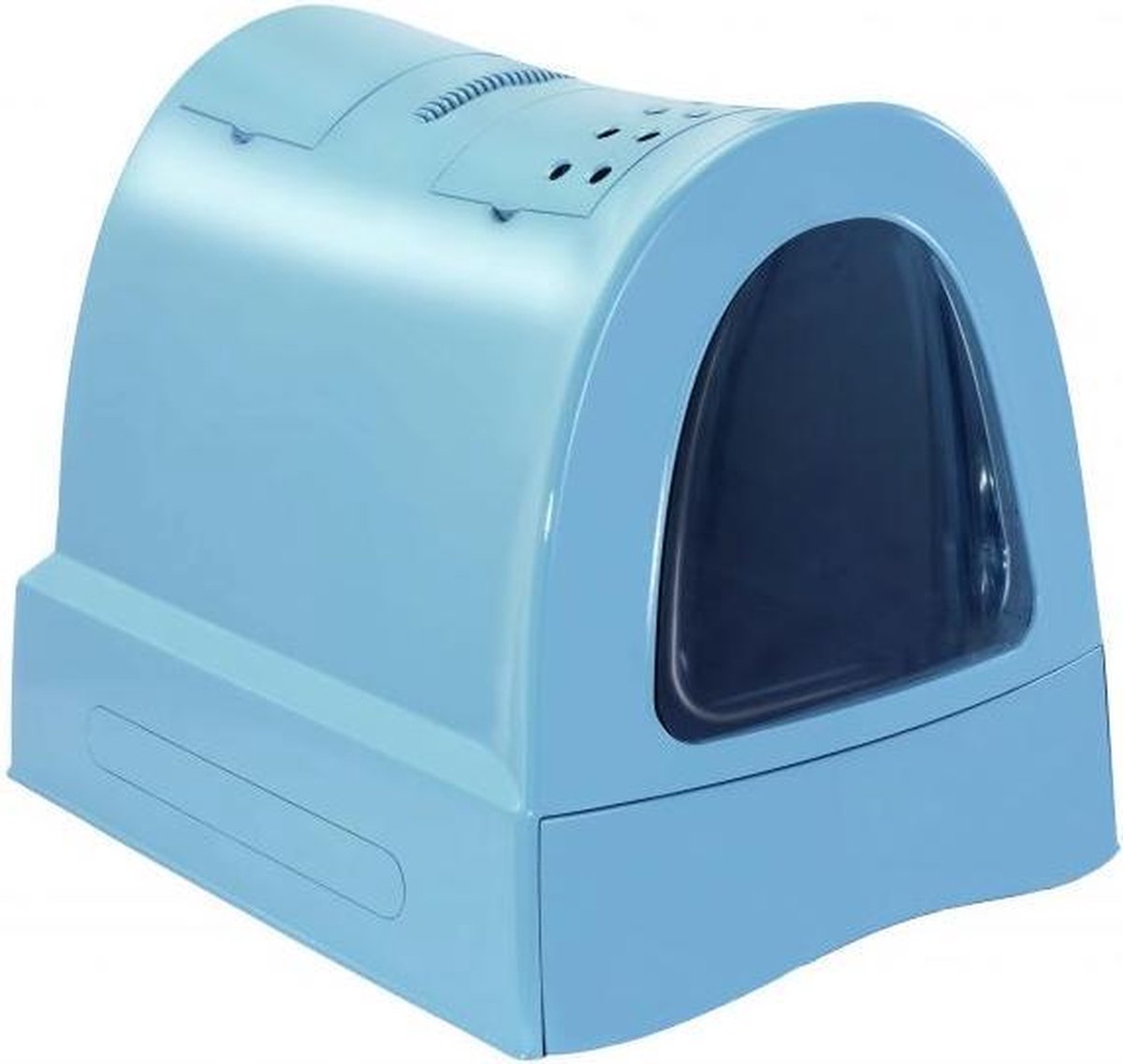Imac Zuma - Kattenbak - Met schuiflade - Blauw -  56 x 40 x 42