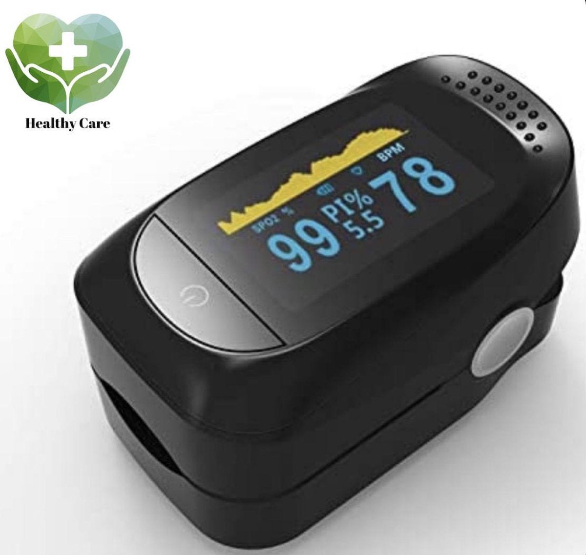 Saturatie en Hartslagmeter - Oximeter - (Bloed) zuurstofmeter - Vingertop Pulse