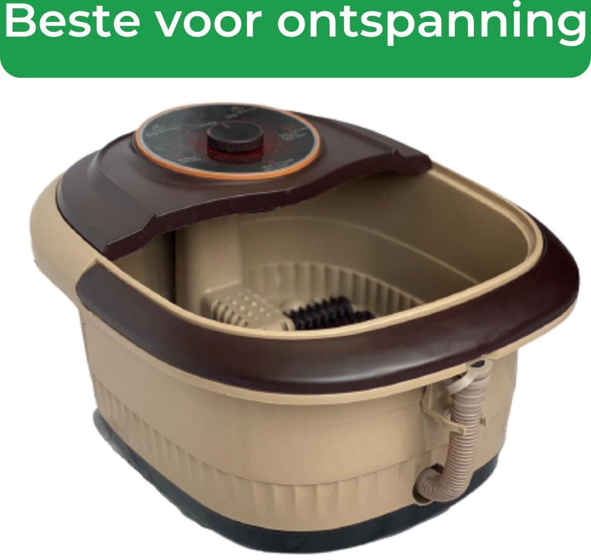 Lindini Voetenbad - Voetbad Zwembad Met Massage En Bubbels - Warmte Functie