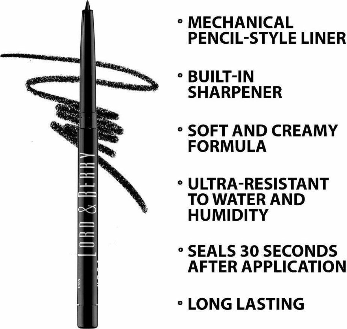 Lord & Berry - Luxury Liner Eye Liner - color black