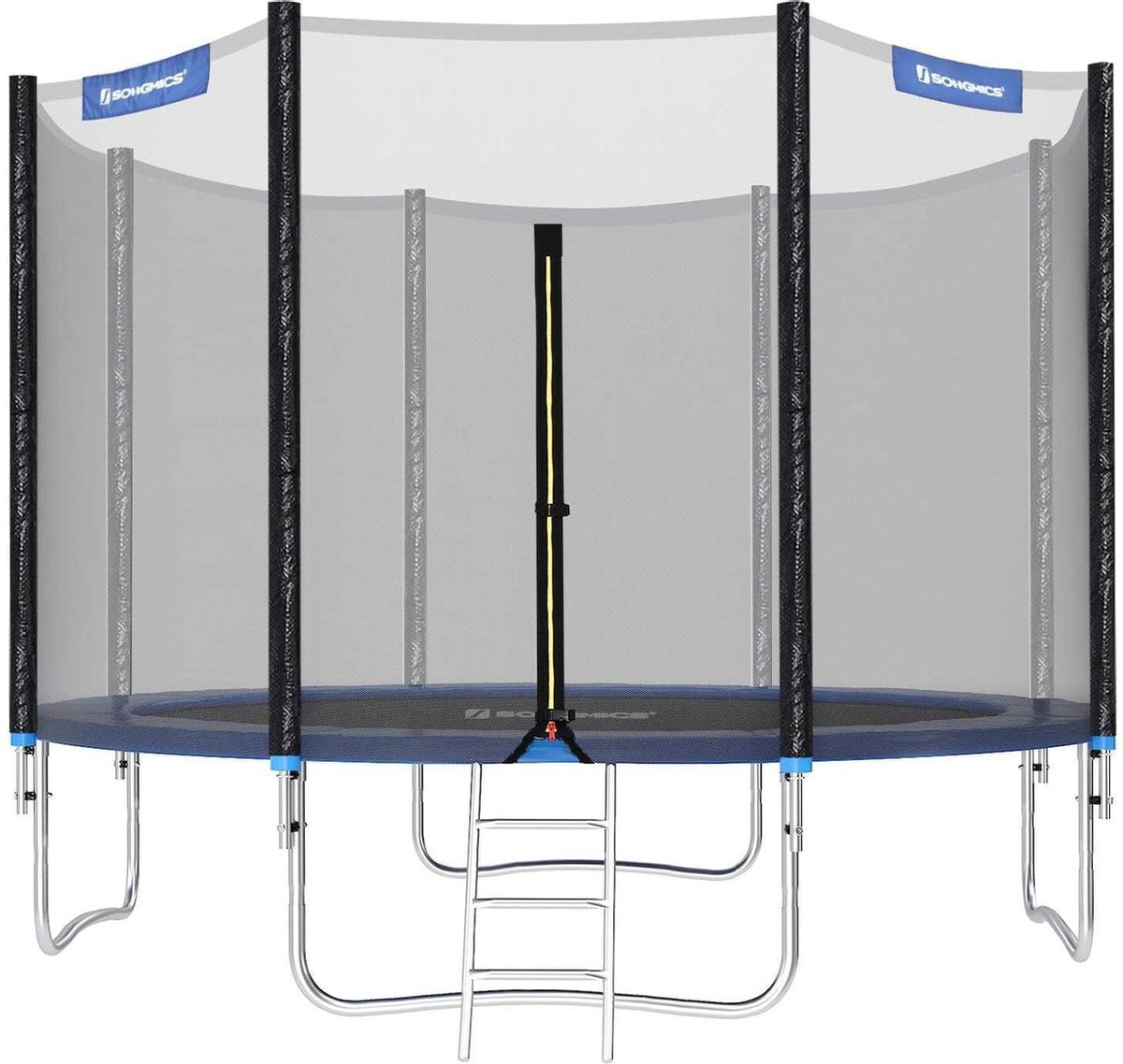 Nancy's Trampoline Met Veiligheidsnet - Trampolines - Tuin - Zwart/Blauw - Ø 305