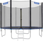 Nancy's Trampoline Met Veiligheidsnet - Trampolines - Tuin - Zwart/Blauw - Ø 305
