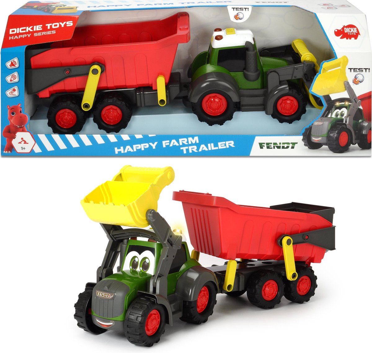 Dickie Happy Series Tractor 65cm