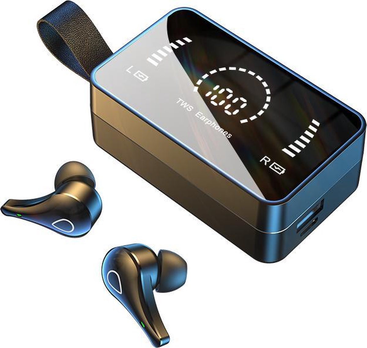 Bluetooth Oordopjes - Oordopjes Draadloos - Draadloze Oordopjes - Earbuds Wireless – Met Oplaadcase & Microfoon - Geschikt voor Samsung