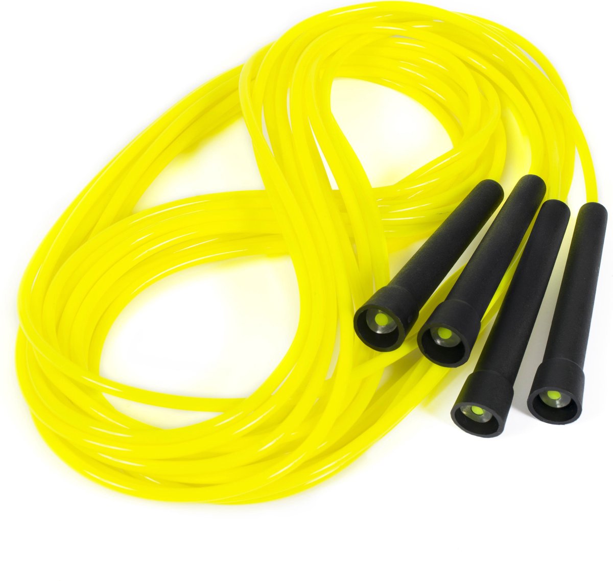 Spordas Springtouwen Double Dutch - Geel - 600 cm - 2 stuks