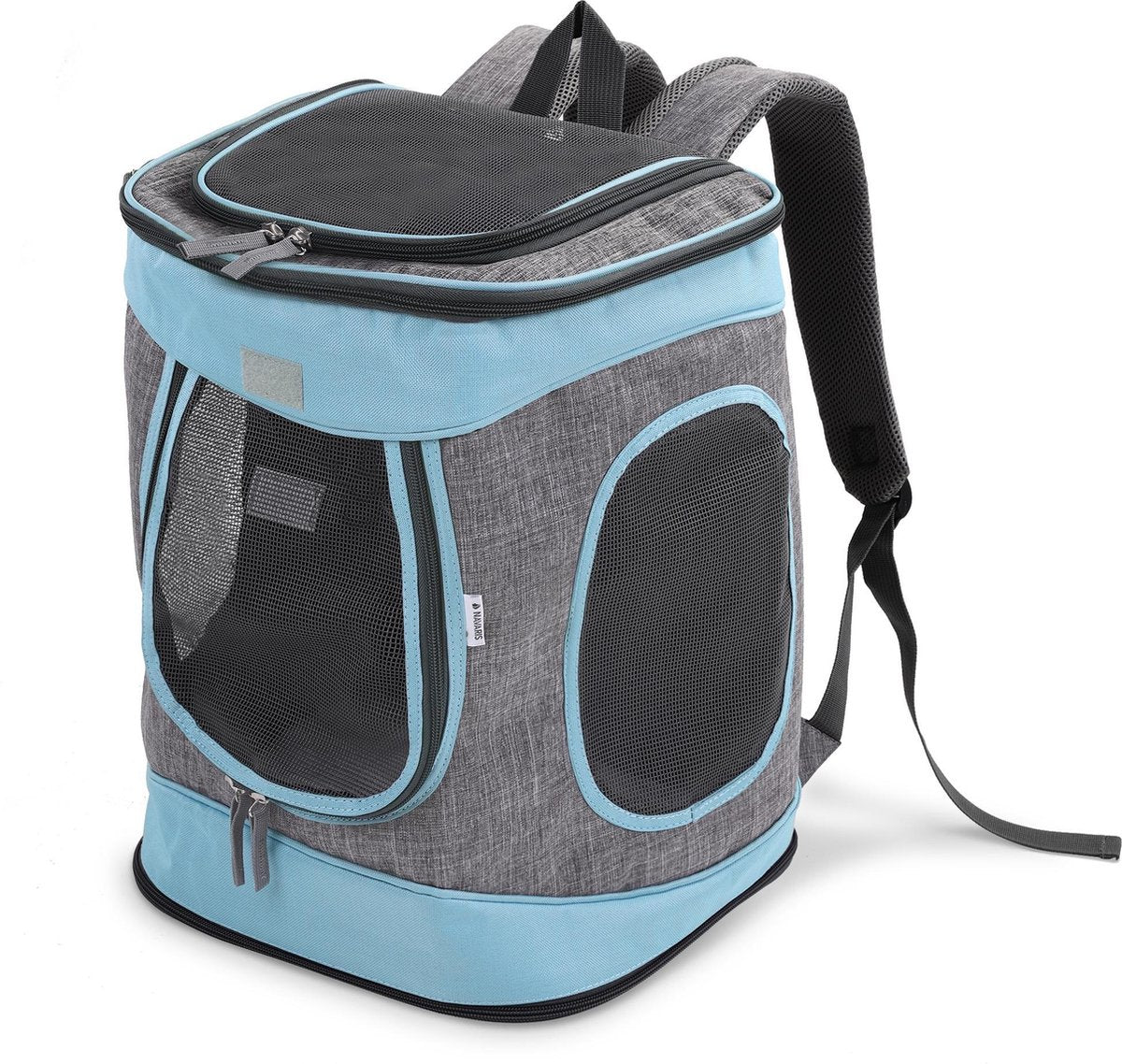 Rexa Pet Carrier -rugzak - Opvouwbare transportrugzak voor kleine katten