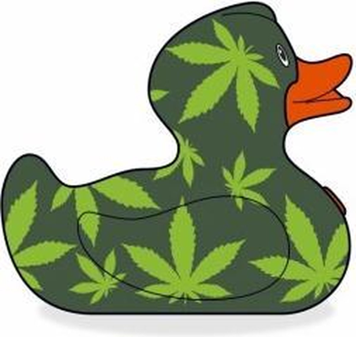 Luxury mini HEMP Duck van Bud Duck: Mooiste Design badeend ter Wereld
