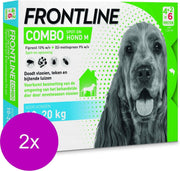 Frontline Combo Spot On 2 Medium Hond Medium - Anti vlooien en tekenmiddel - 2 x 4+2 pip
