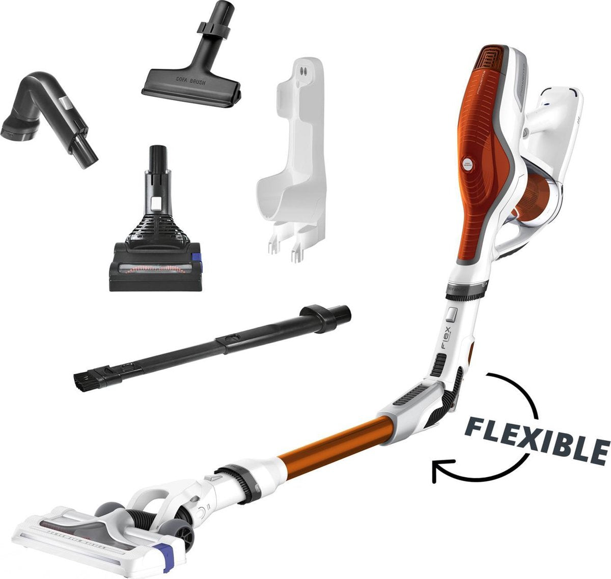 Rowenta Air force Flex 560 RH9474WO - Steelstofzuiger