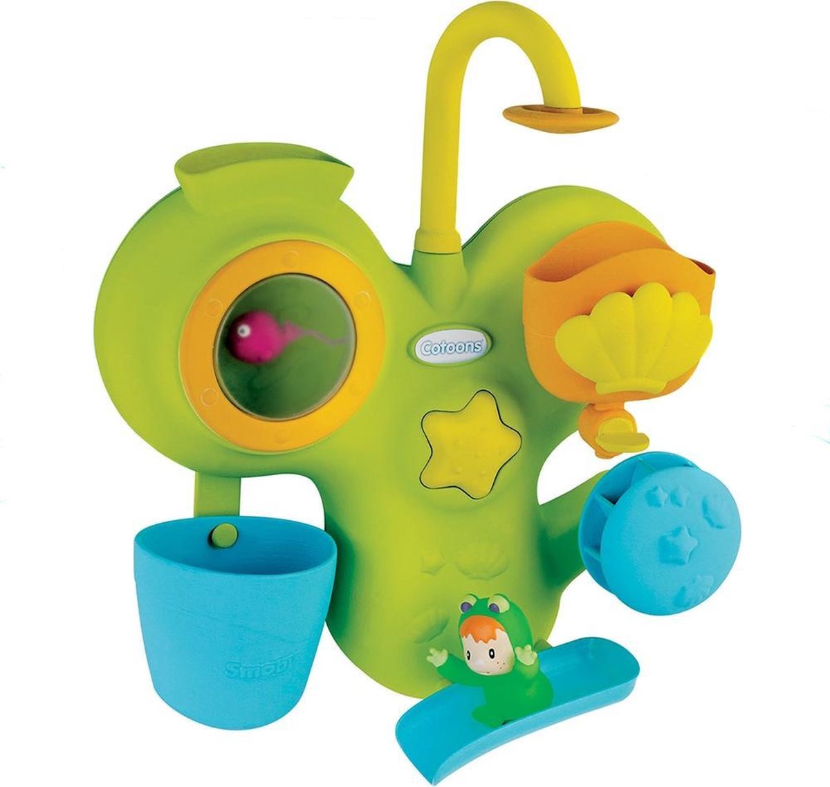 Smoby Cotoons Aquafun - Badspeelgoed - Groen/Geel - Vanaf 12 maanden