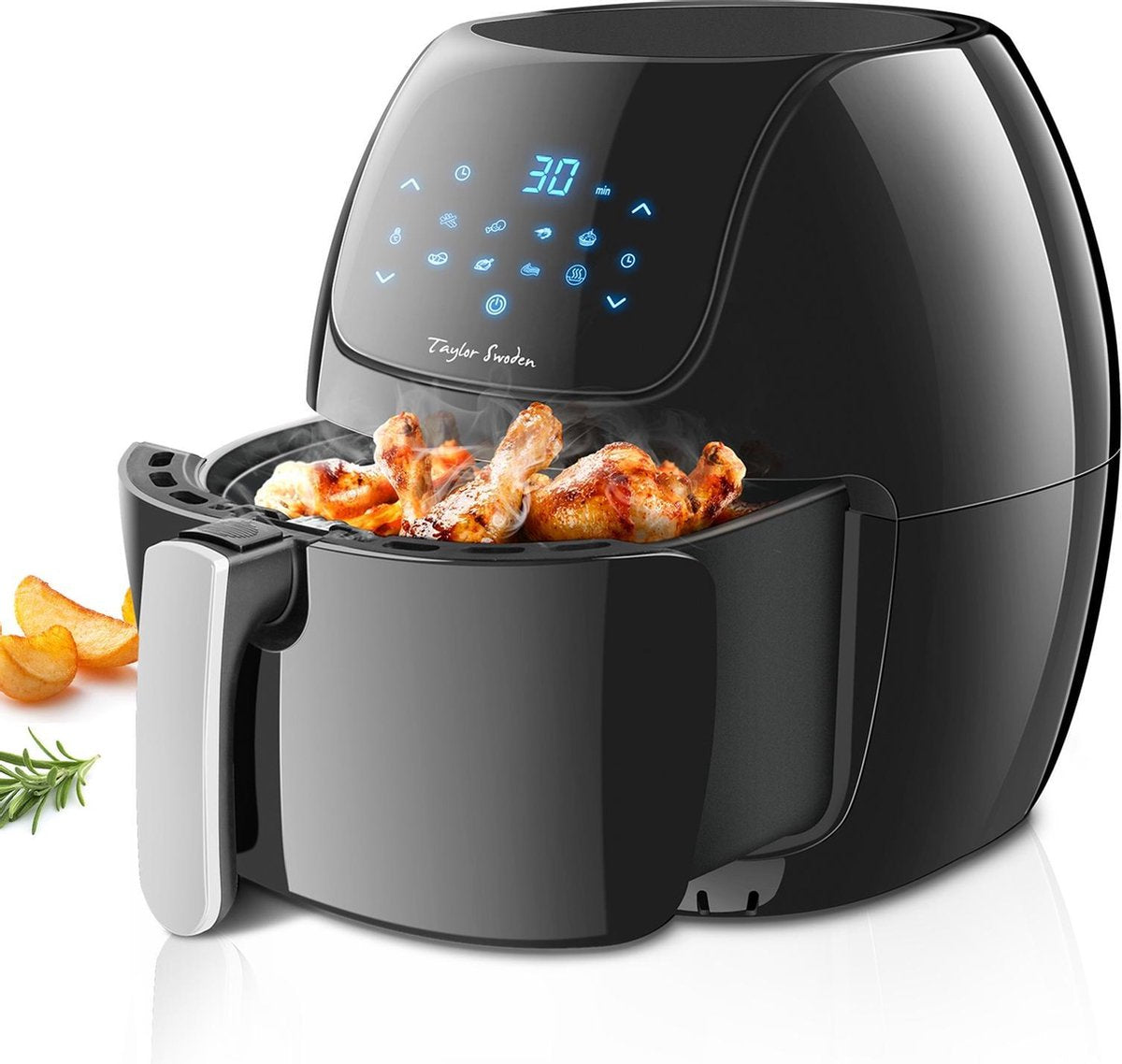 Taylor Swoden Sunbeam 30PQX  - Airfryer XXL - Hetelucht friteuse - Zwart