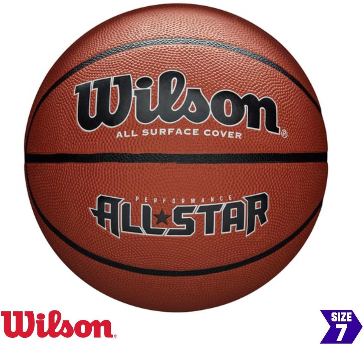 Wilson All Star Basketball | All surface cover | size 7