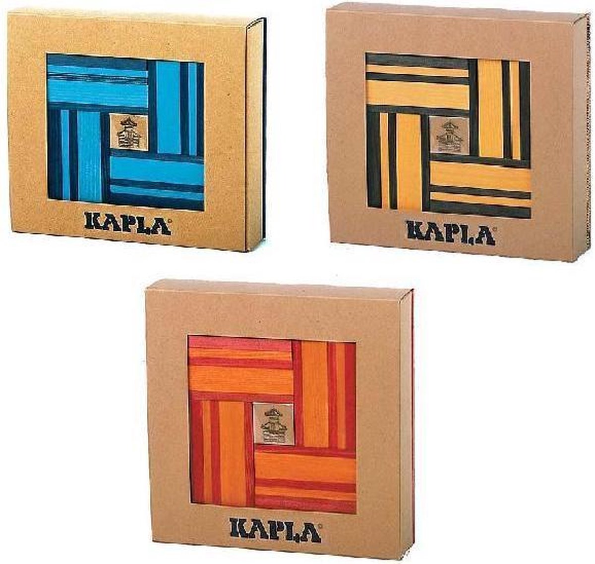 Kapla 3 x 40 Stuks met Boek