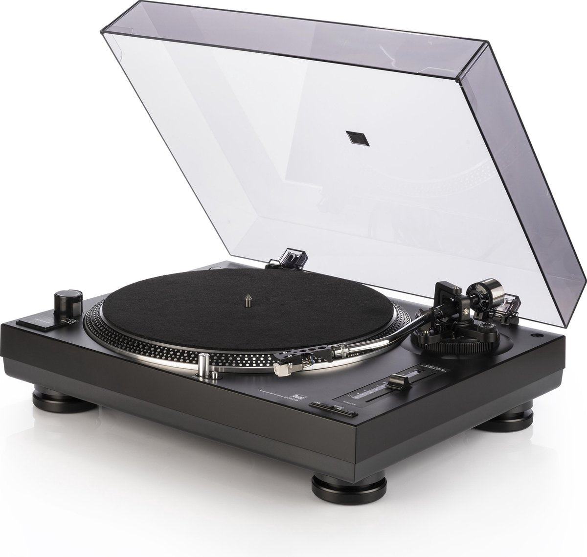 Dual DTJ 303 - DJ USB-draaitafel - Direct Drive - Zwart