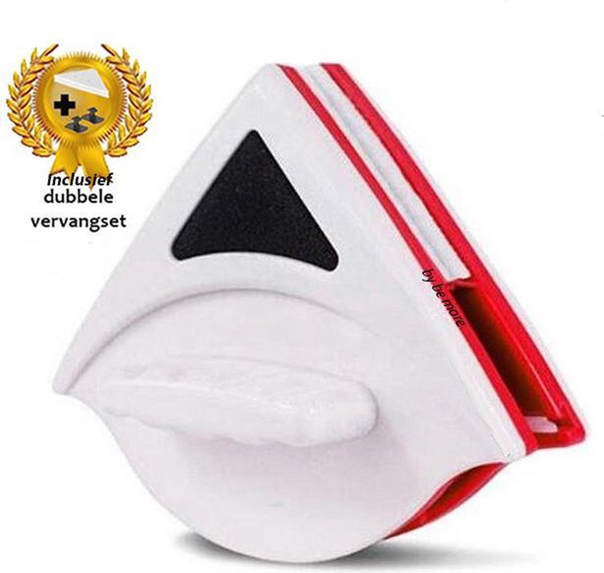 15 - 24 Dik Magnetische ramenmagneet – Magnetische ramenwisser Magnetisch raamreiniger – Magnetische ramenwasser dubbel glas – Ramentrekker – Raamwisser – Ruitenwisser – Ramen Ruit schoonmaken Ruitenreiniger incl Sponsjes en Buttons - Rood