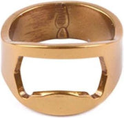 Bieropener Ring - Verschillende kleuren | Kleur: Goud