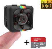 PuroTech - Mini Spy Camera - Beveiligingscamera - Inclusief 32GB SD Kaartje - Full HD 1080P - Nachtzicht - Bewegingsdetectie - Spionage Camera - Action Camera