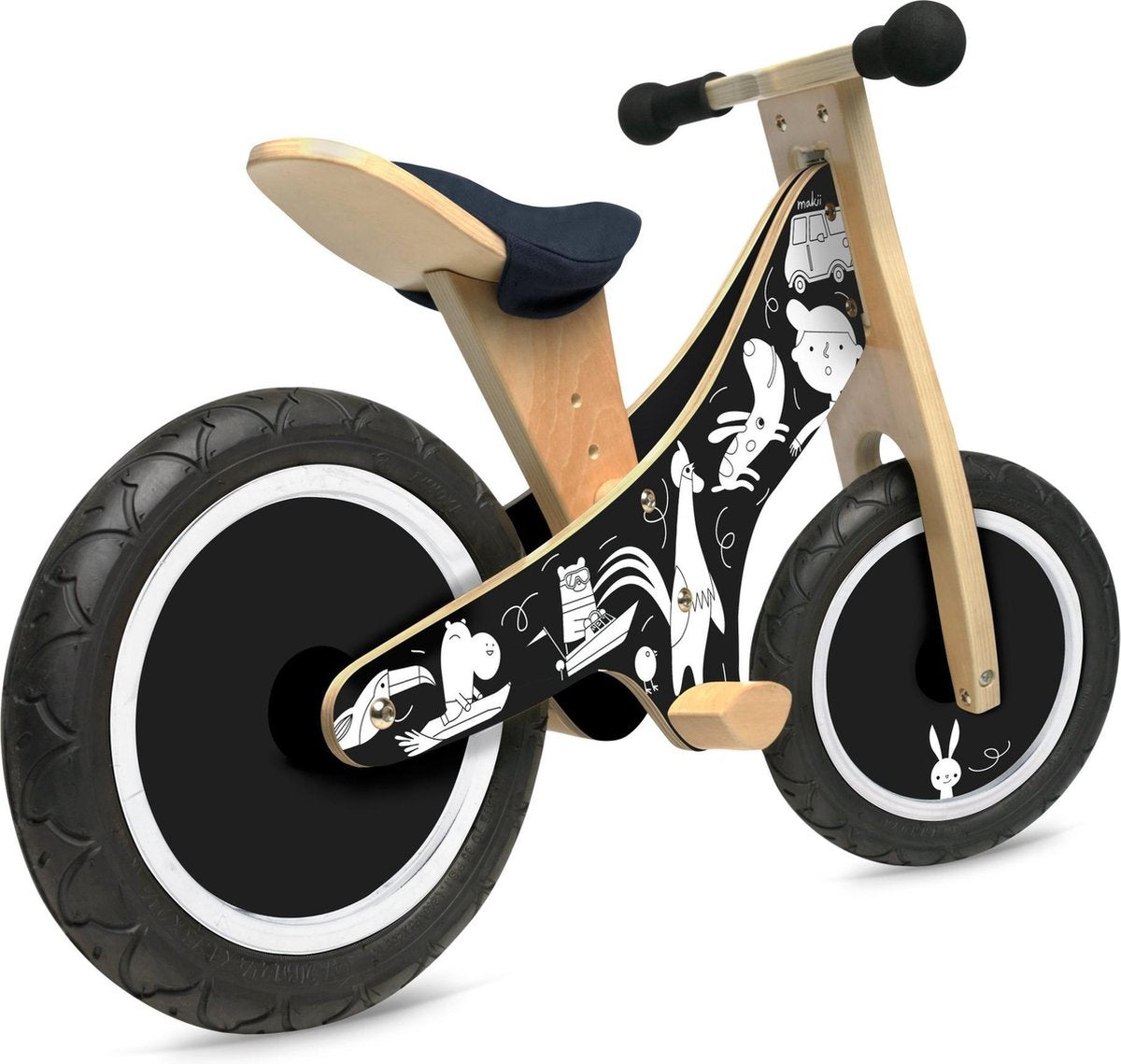 Kinderfeets - Houten loopfiets - Classic Makii