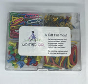 Bureaubakje Alco gevuld - met oa. paperclips