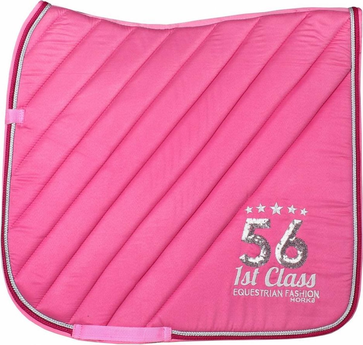 Zadeldek Horka Sequin roze pony dressuur