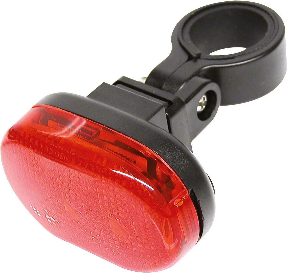 Dresco Fietsachterlicht - Classic - 3 LED - Batterij - Zwart