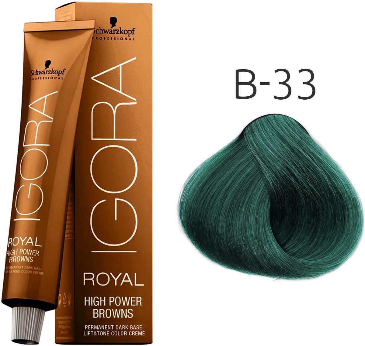 Schwarzkopf Igora Royal High Power Browns B-33 60ml