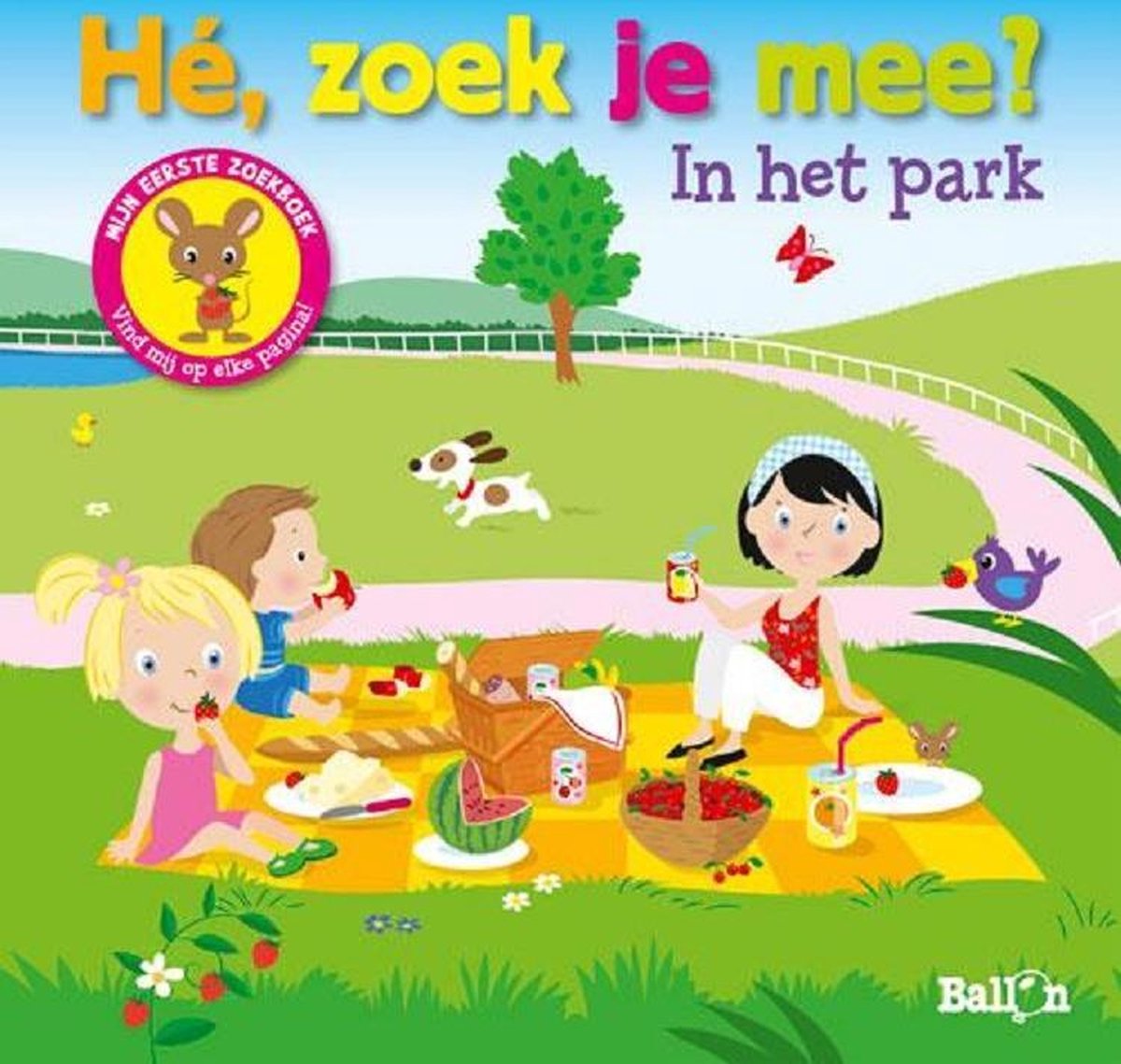 Bakermat Kartonboek He zoek je mee in het park. 2