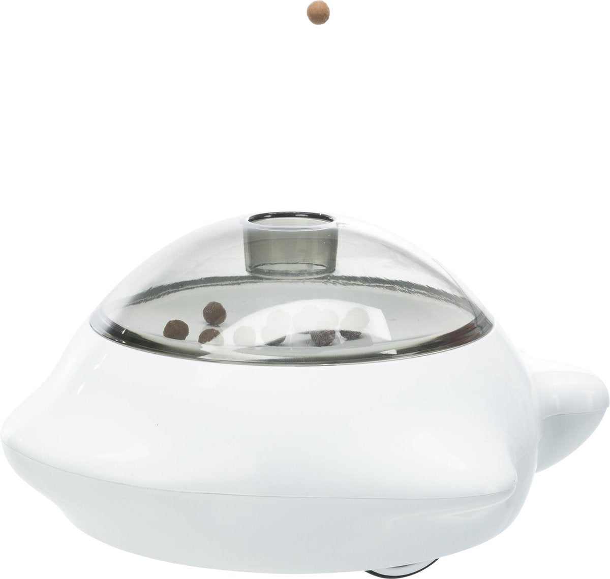 Hondenspeelgoed Snack Popper Afmetingen: 21 × 12 × 10 cm  Kleur: wit