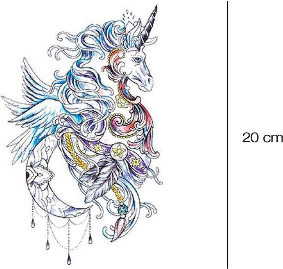Unicorn & Maan Neptattoo