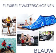 Erg conforatabele en flexibele Waterschoenen voor Dames en Heren Outdoor Strand Zwemmen Aqua Sokken Sneldrogende Blootsvoets Schoenen Surfen Yoga Zwembad  - Blauw - maat  XL 42-43