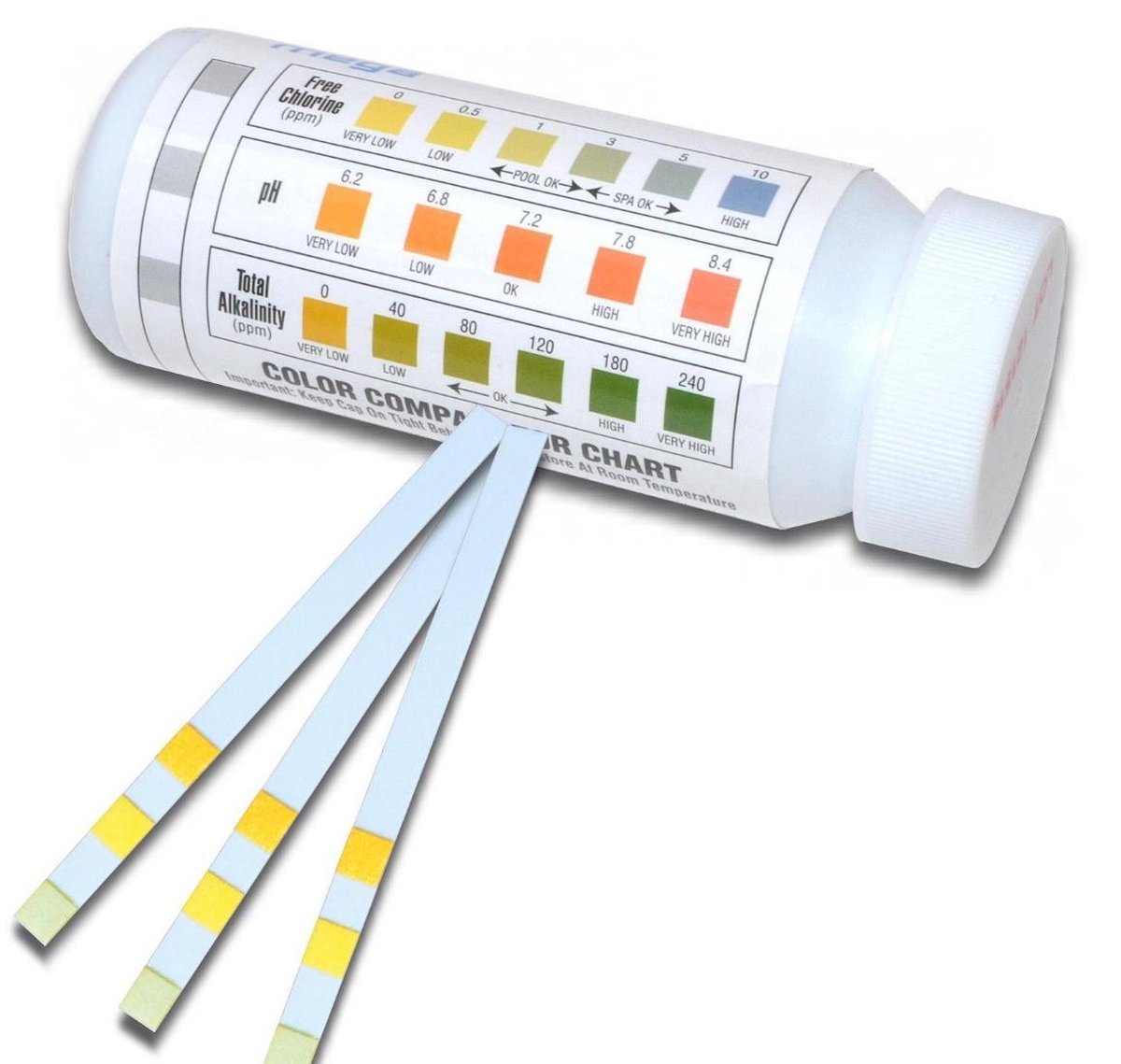 Poolstyle - Teststrip - Waterkwaliteit - Watertesters - 50 teststrips - waterkwaliteit zwembad
