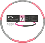 Sportbay FIT+ - Fitness hoelahoep - 1.5 kg - Ø 100 cm - Roze/Grijs