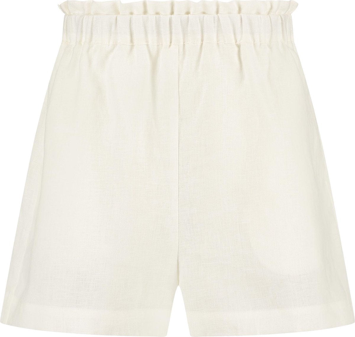 WALLIEN - Dames Korte broek - Off White - Wit