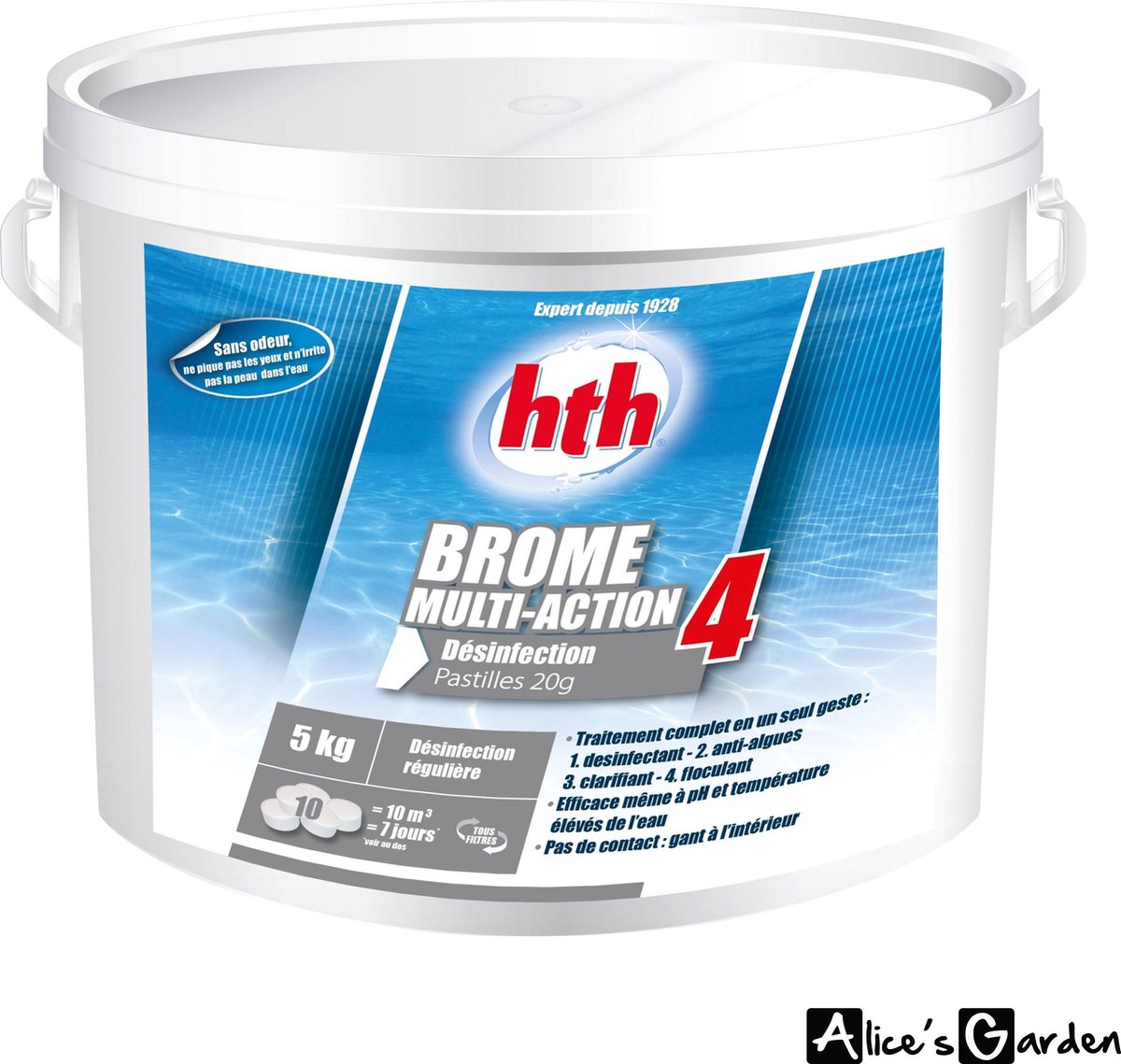 4-in-1 20g broomtabletten voor spa
