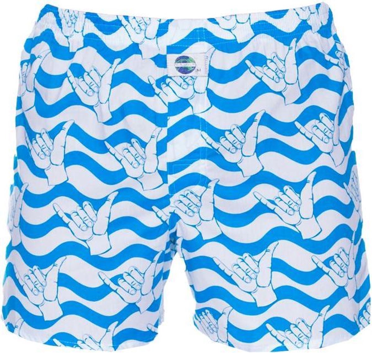 DEAL boxershort hands lichtblauw
