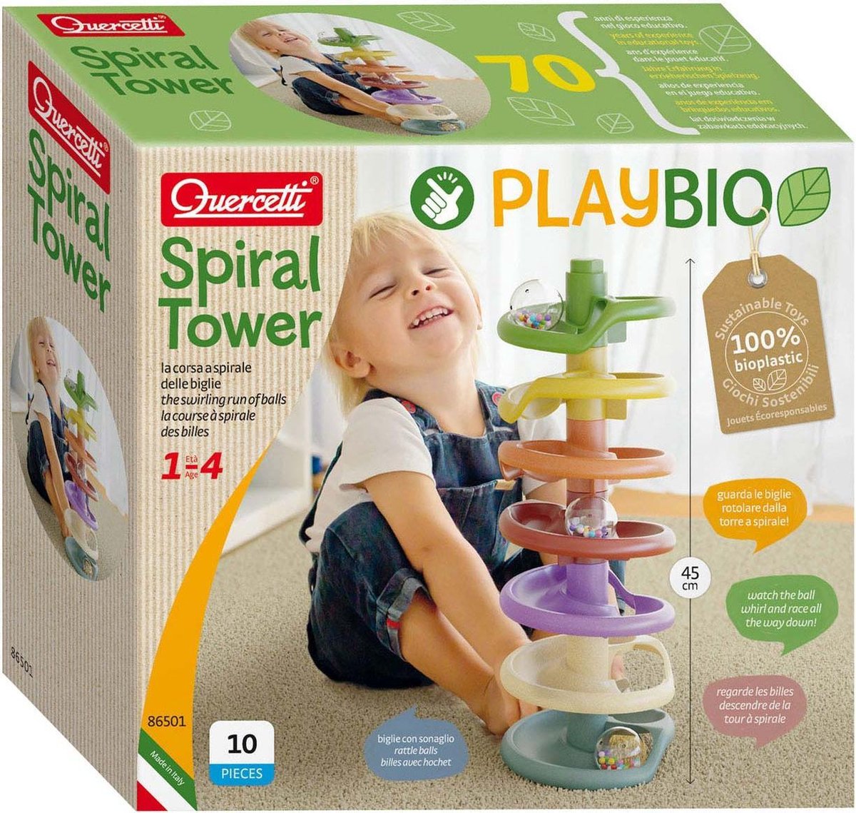 Quercetti PlayBio Ballentoren