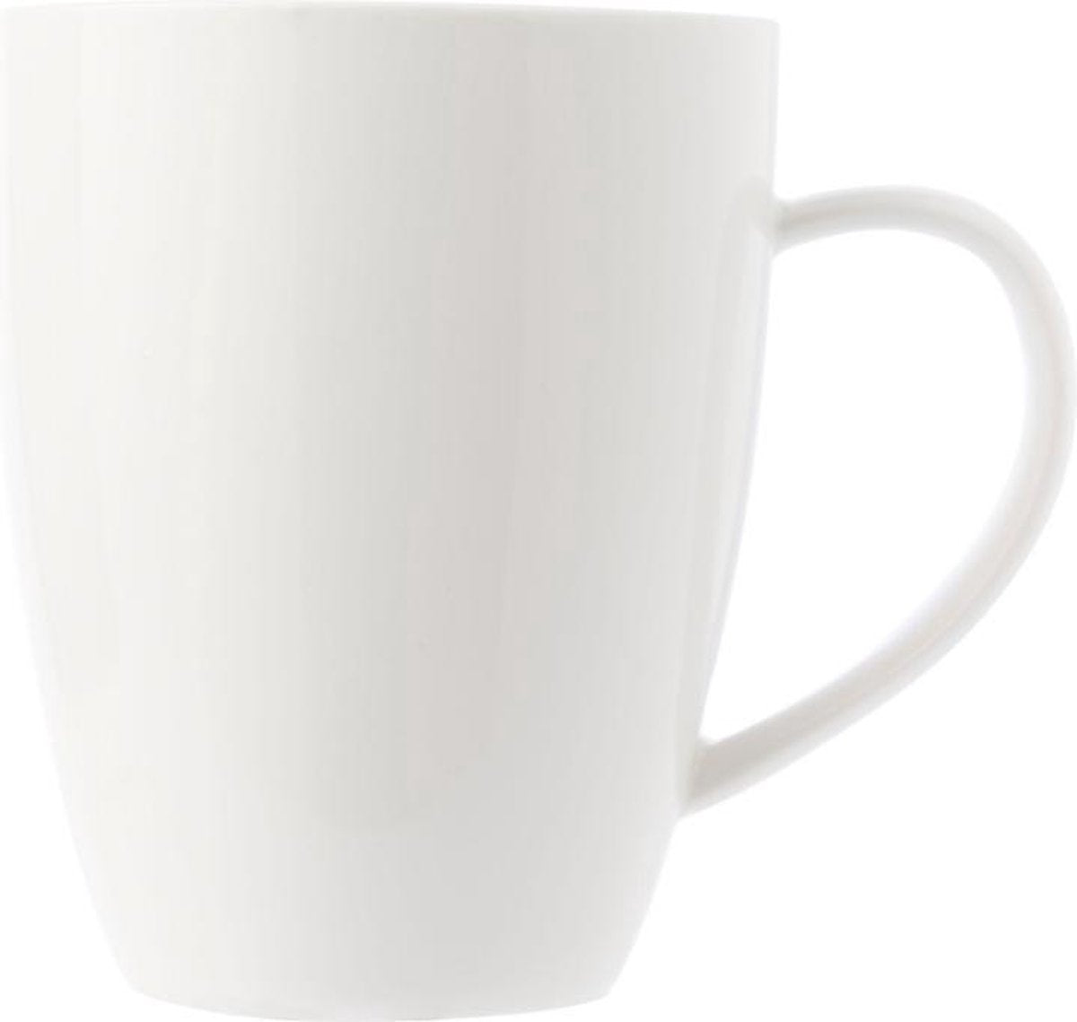Vtwonen Mok Met Oor - 400 ml - Ivoor/Wit - Porselein