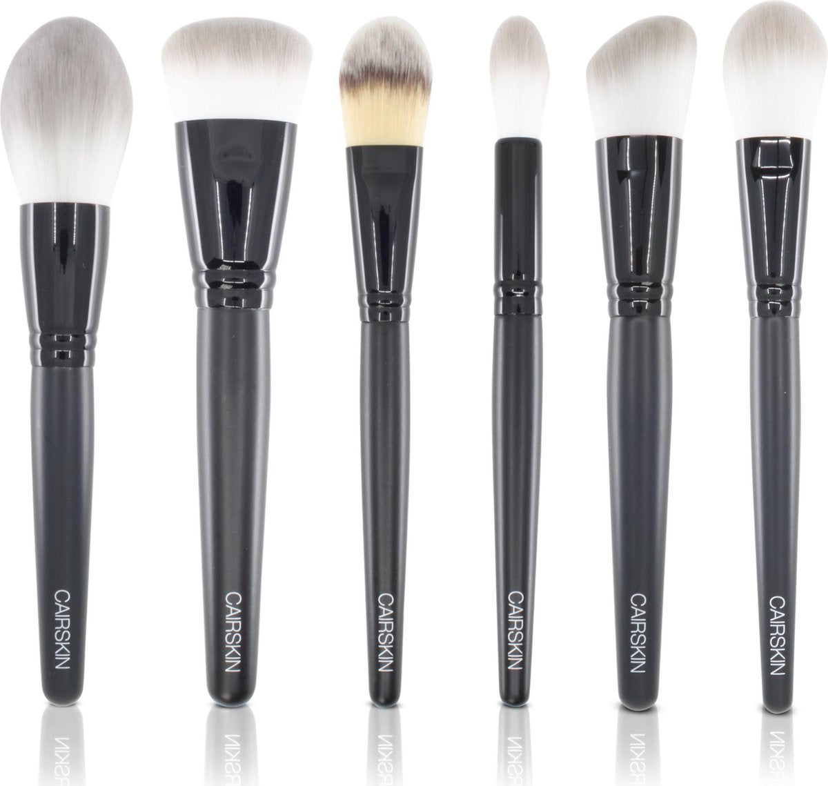 CAIRSKIN Premium Fuse Full Face 6 Professional Brushes For Foundation