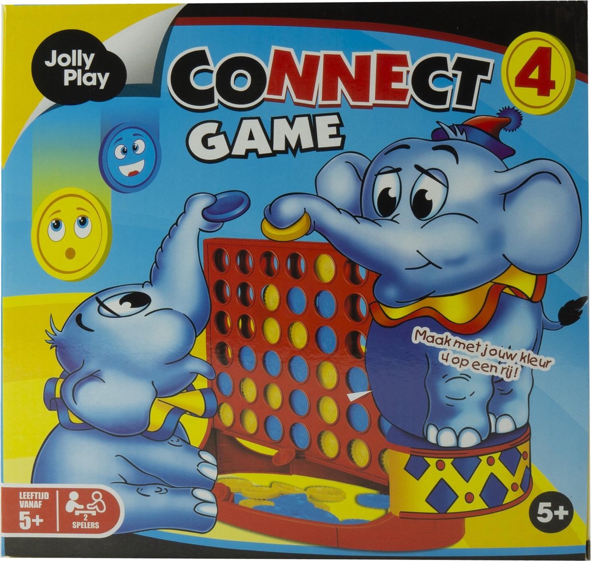 JollyPlay - Classic 4 Spel (L) - Dé klassieker