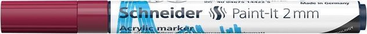 Acryl Marker Schneider Paint-it 310 2mm bordeaux S-120161