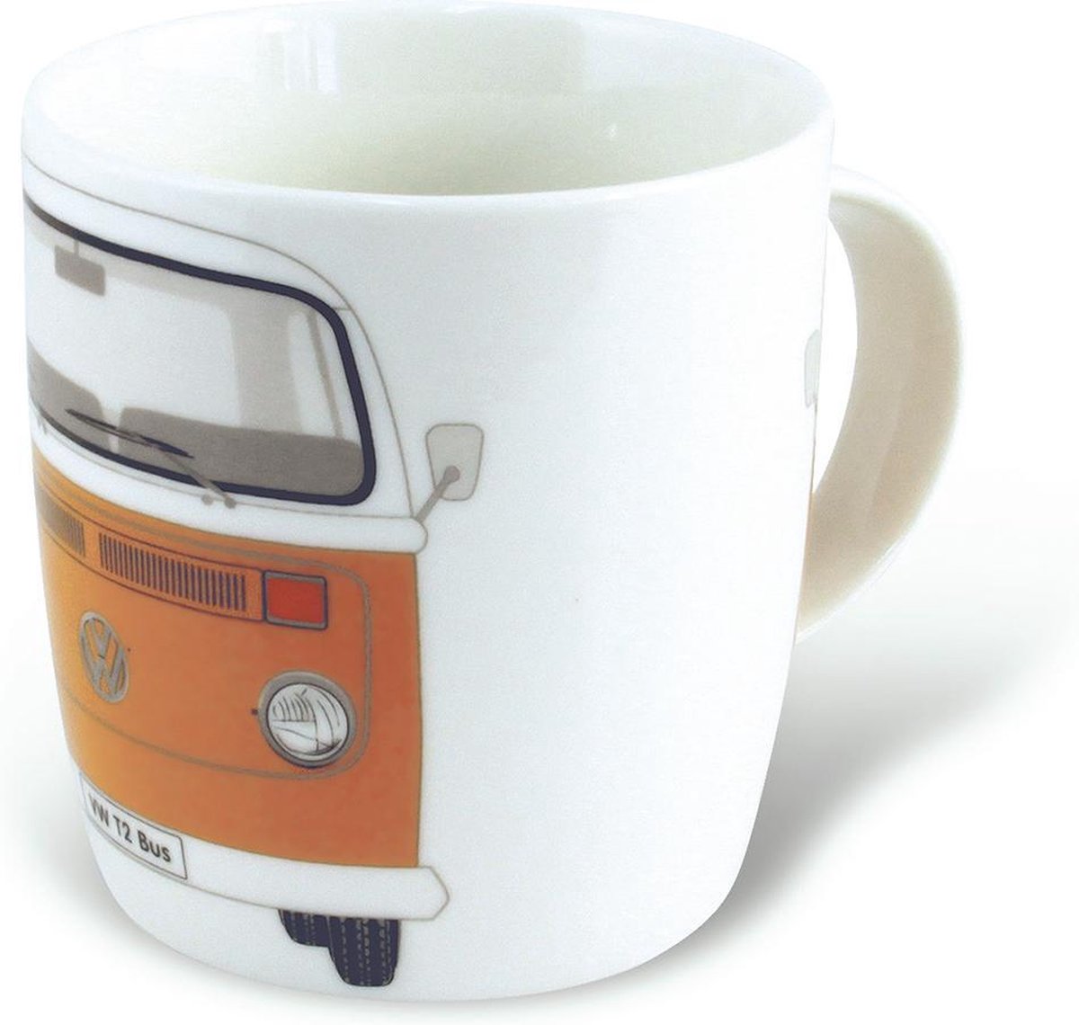 mok Volkswagen T2 bus Bulli - kleur : oranje
