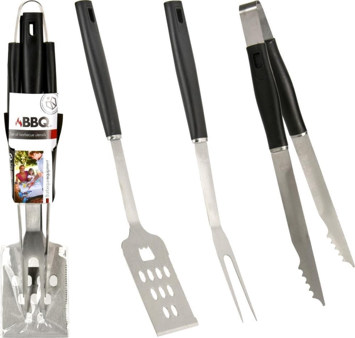 L28 BBQ gereedschap 3 delig